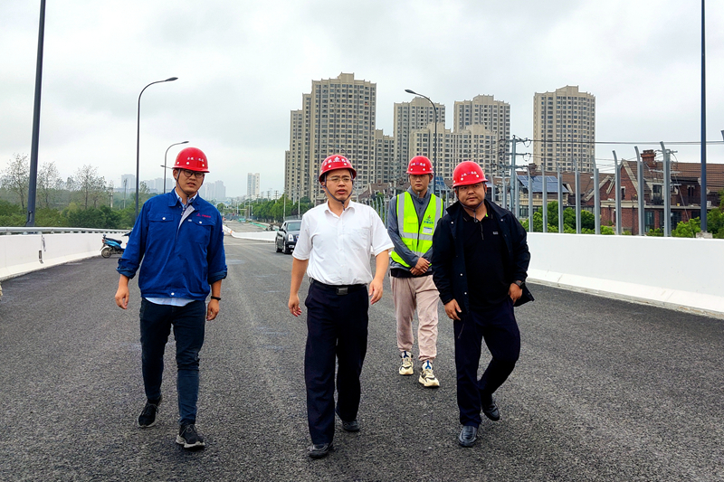 公司黨委書記、董事長(zhǎng)錢申春調(diào)研西二環(huán)項(xiàng)目建設(shè)推進(jìn)工作2